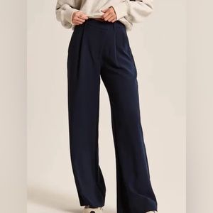 Abercrombie Navy Trouser Pants